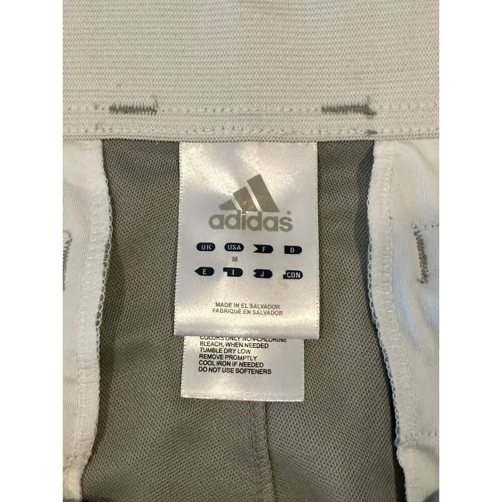 Adidas Incite Baseball Pants Mens M Gray Climalite Cleat Cut Slim Stretch NWT